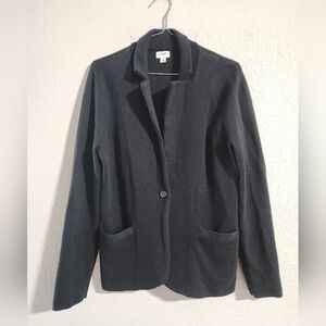 J. Crew Schoolboy Sweater Blazer in Black Women’s size medium